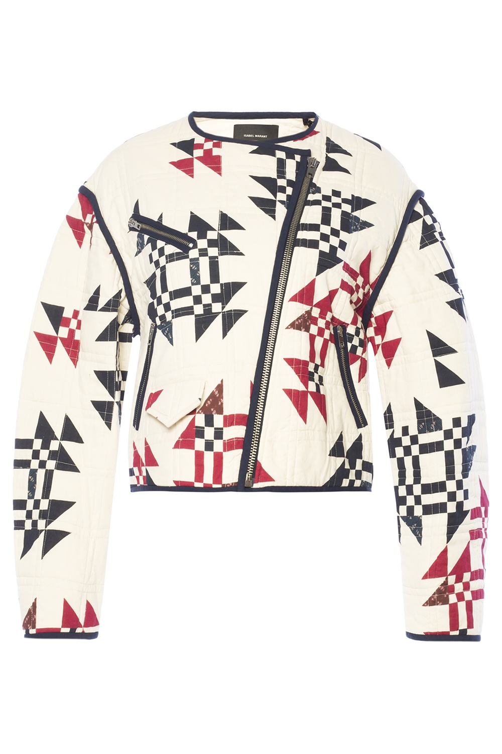 Patterned quilted jacket Isabel Marant Vitkac Canada